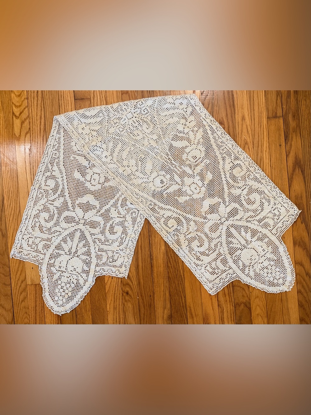 Crochet Lace Table Runner